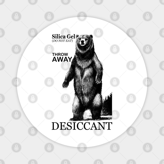 Silica Gel Bear Magnet by giovanniiiii